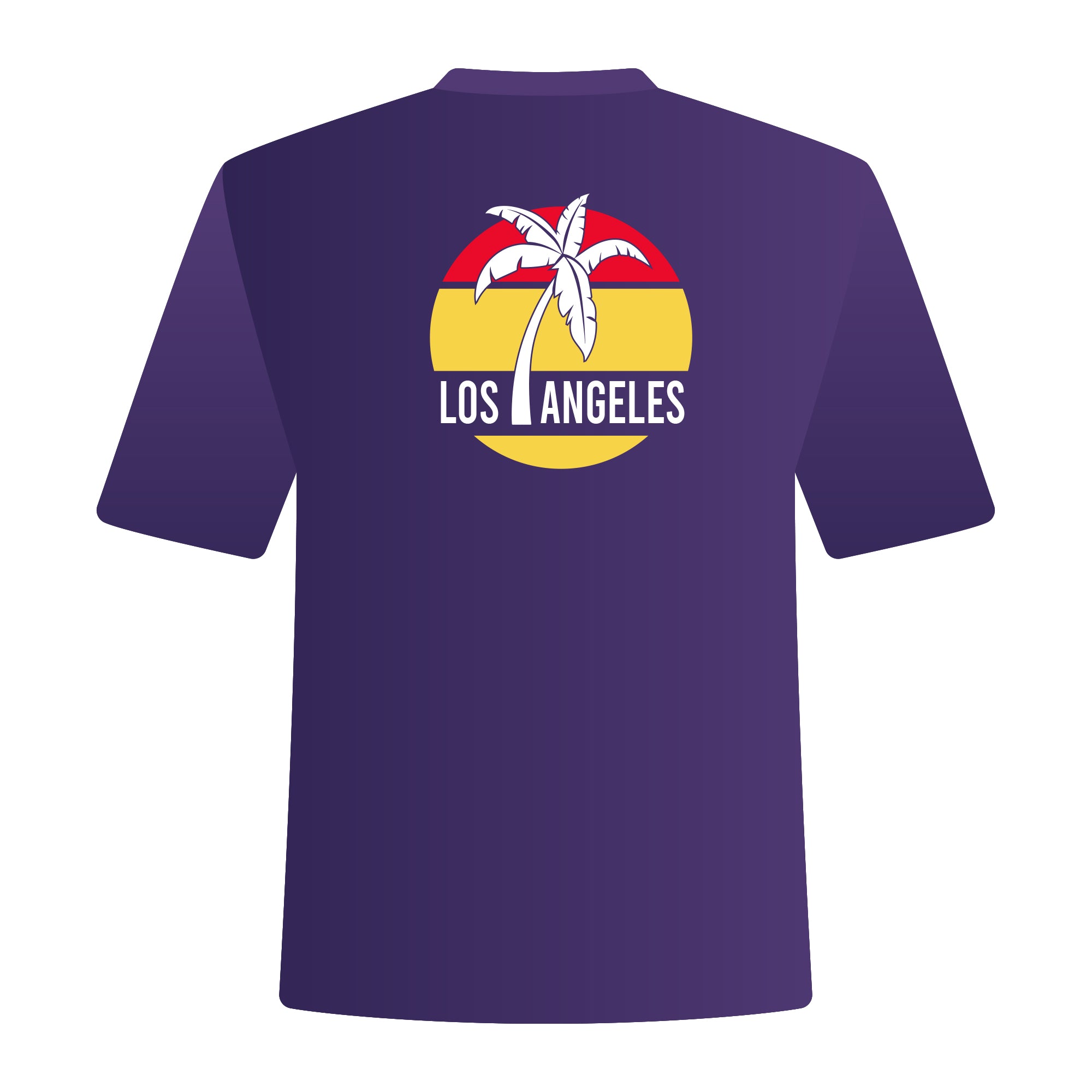 LAKR: LA Sunset | Premium Screen Print T-Shirt (Adult) | Purple