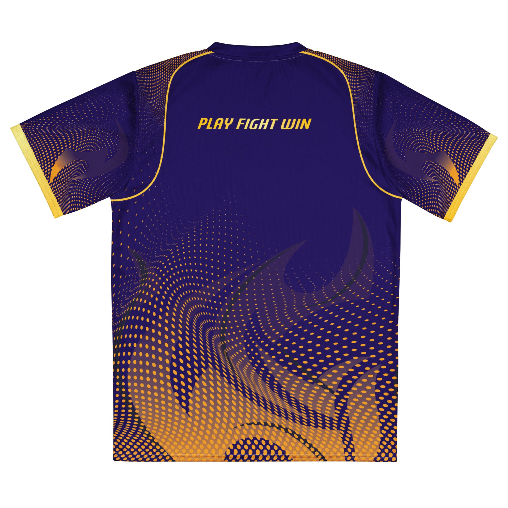 Cricket Jersey Design Navy Blue and Yellow in 2023